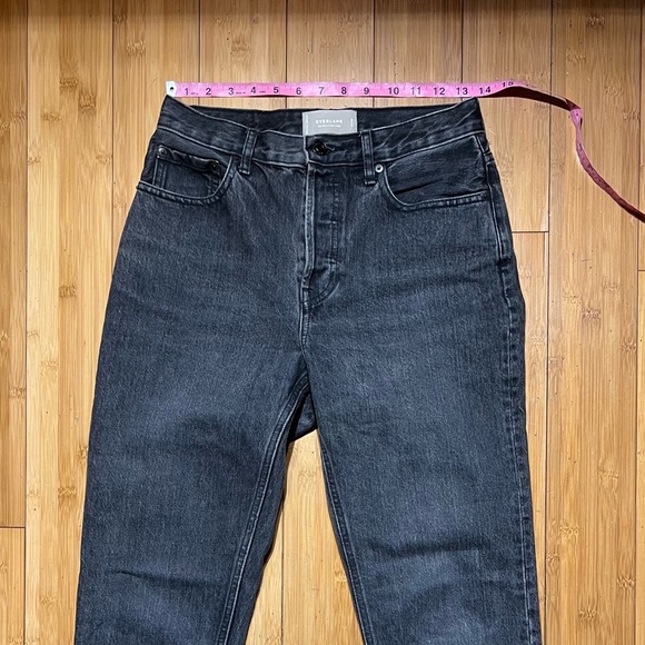 Everlane 90’s Cheeky Cropped Jeans Washed Black Size 26 - Picture 12 of 16